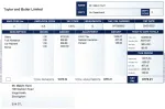 Example payslip with total net pay and tax deducted from salary