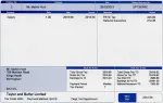Sample payslip showing salary payment and total deductions