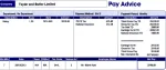 Sample payslip showing NI number and taxable gross salary